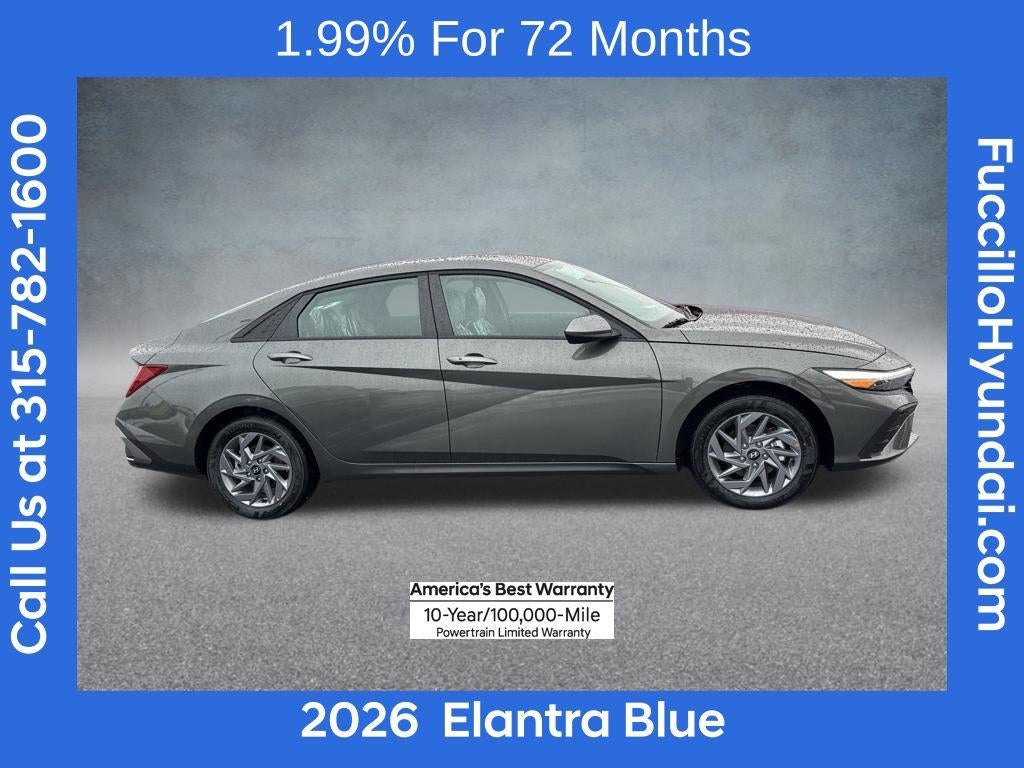 2026 Hyundai ELANTRA HYBRID Blue