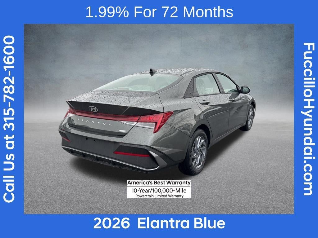2026 Hyundai ELANTRA HYBRID Blue
