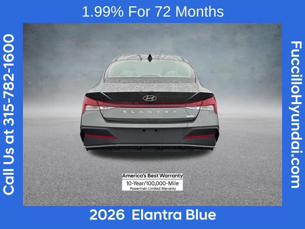 2026 Hyundai ELANTRA HYBRID Blue