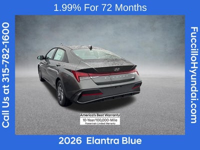 2026 Hyundai ELANTRA HYBRID Blue