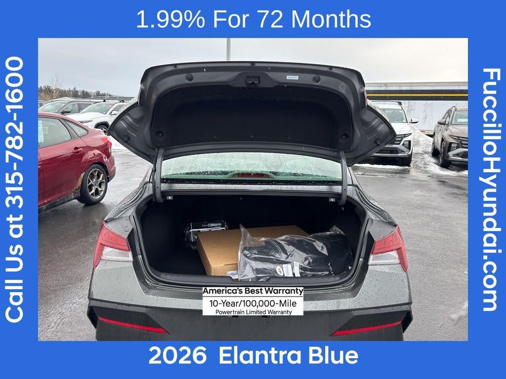 2026 Hyundai ELANTRA HYBRID Blue