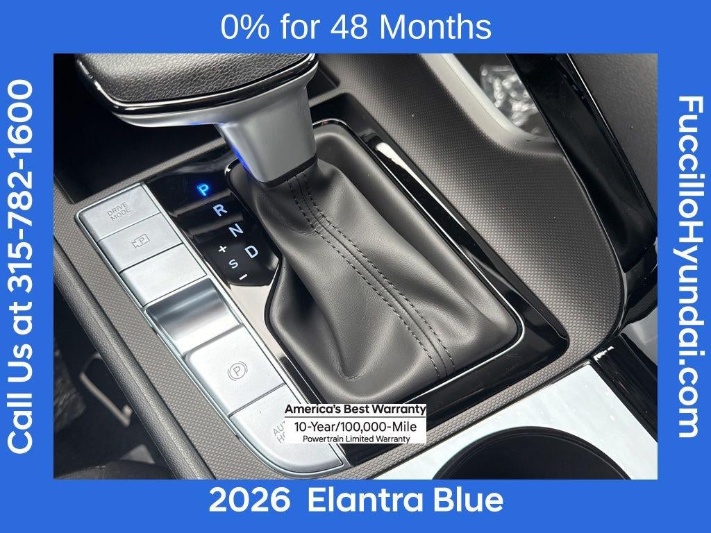 2026 Hyundai ELANTRA HYBRID Blue