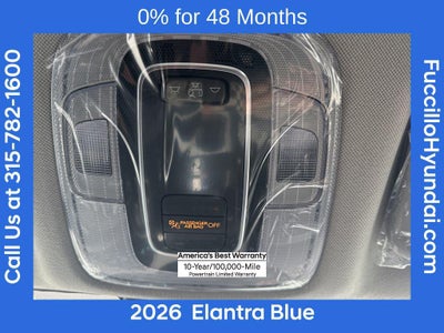 2026 Hyundai ELANTRA HYBRID Blue