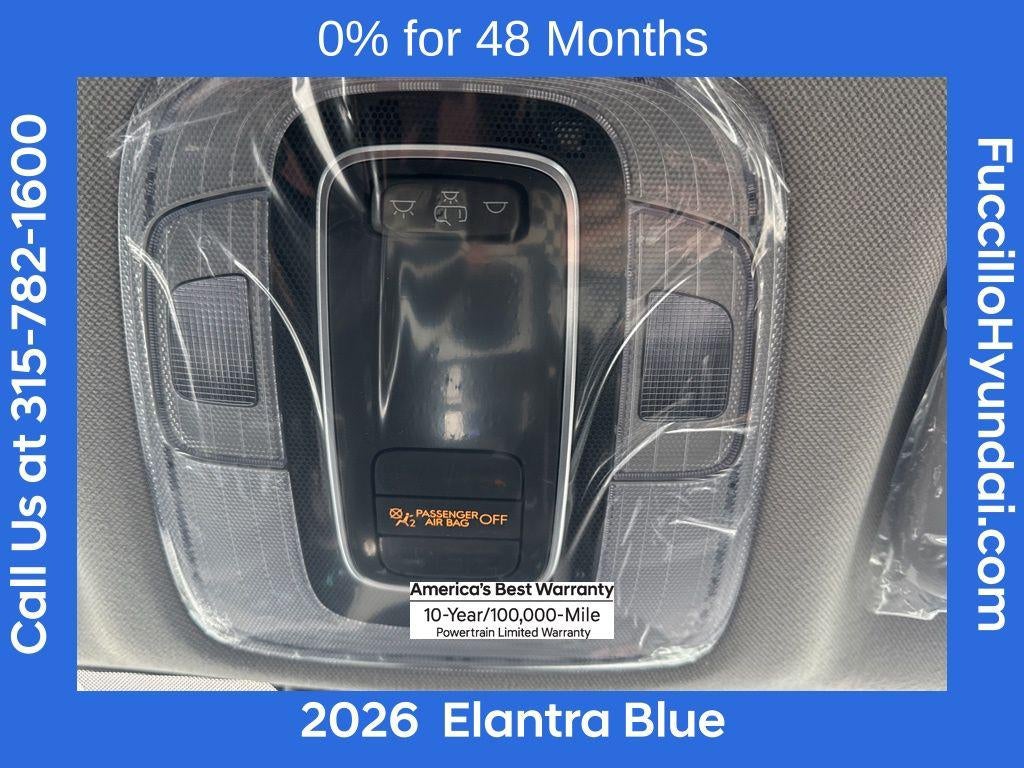 2026 Hyundai ELANTRA HYBRID Blue