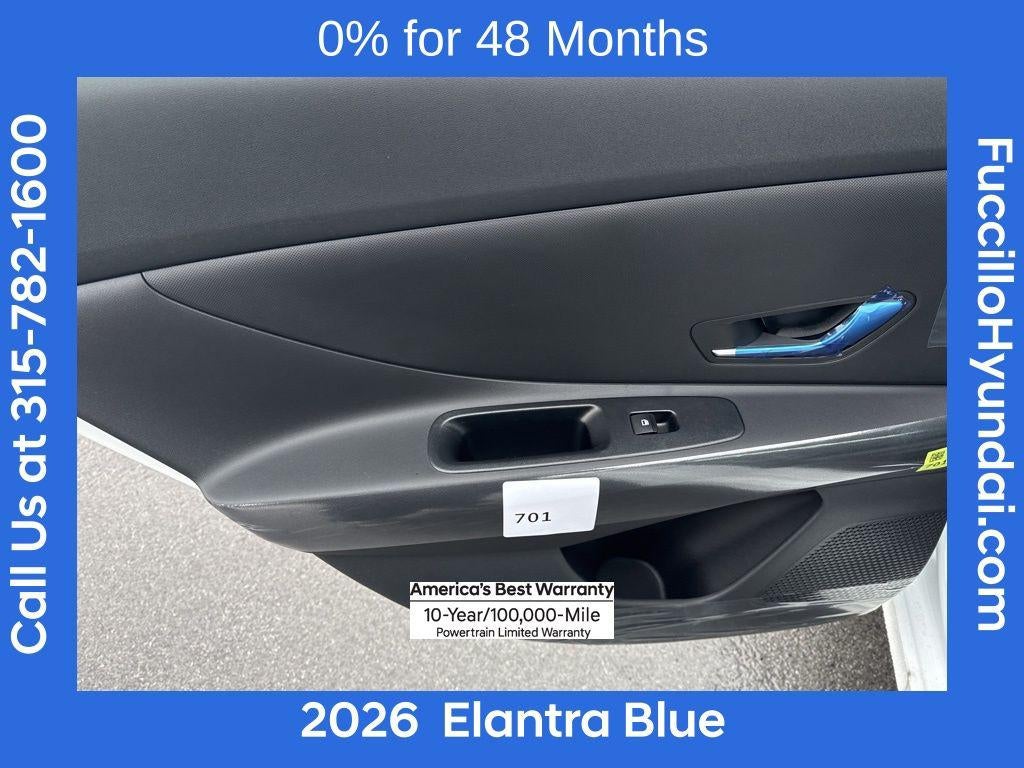 2026 Hyundai ELANTRA HYBRID Blue