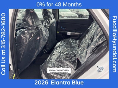 2026 Hyundai ELANTRA HYBRID Blue