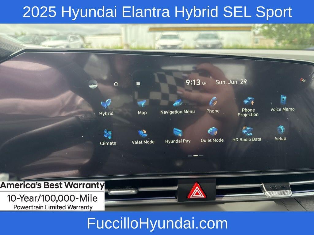 2025 Hyundai ELANTRA HYBRID SEL Sport