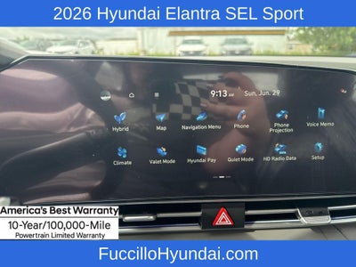 2026 Hyundai ELANTRA HYBRID SEL Sport