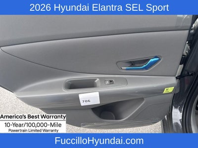 2026 Hyundai ELANTRA HYBRID SEL Sport