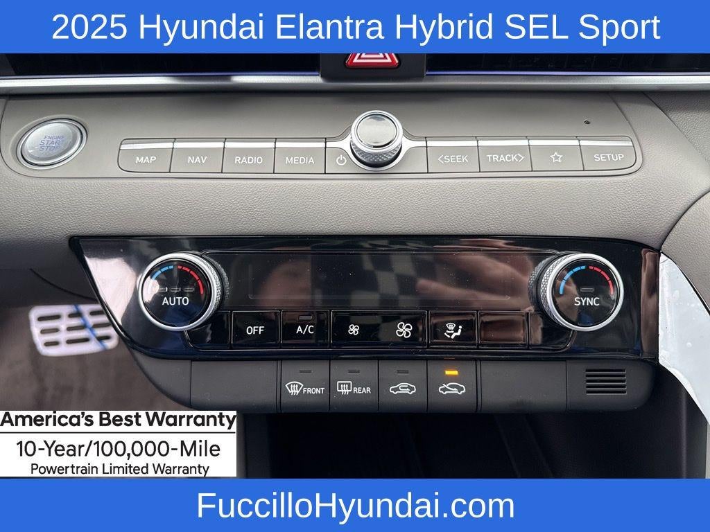 2025 Hyundai ELANTRA HYBRID SEL Sport