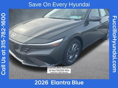 2026 Hyundai ELANTRA HYBRID Blue