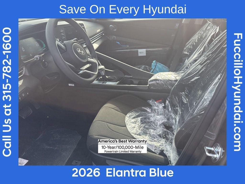2026 Hyundai ELANTRA HYBRID Blue