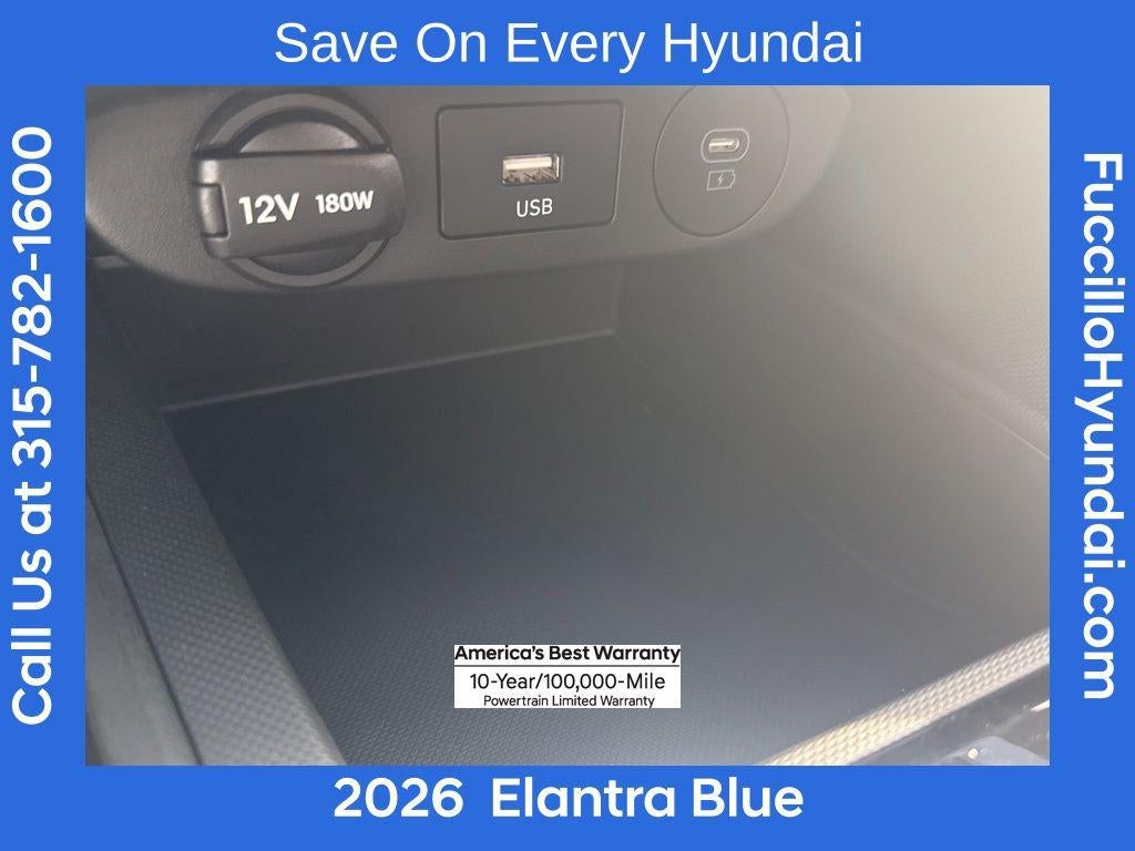 2026 Hyundai ELANTRA HYBRID Blue