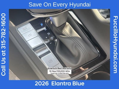 2026 Hyundai ELANTRA HYBRID Blue