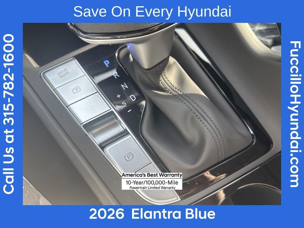 2026 Hyundai ELANTRA HYBRID Blue