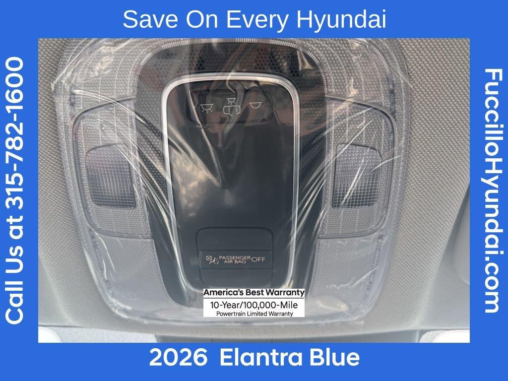 2026 Hyundai ELANTRA HYBRID Blue