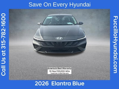 2026 Hyundai ELANTRA HYBRID Blue