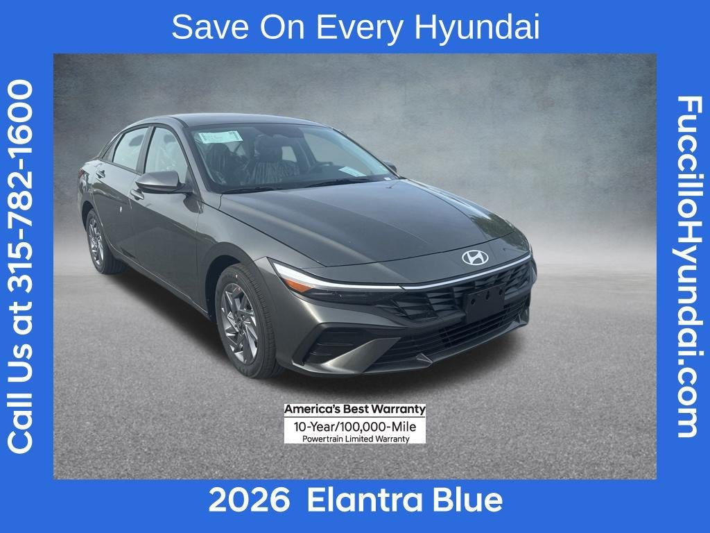 2026 Hyundai ELANTRA HYBRID Blue