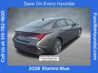 2026 Hyundai ELANTRA HYBRID Blue