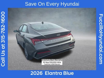 2026 Hyundai ELANTRA HYBRID Blue