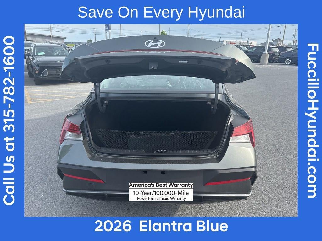 2026 Hyundai ELANTRA HYBRID Blue
