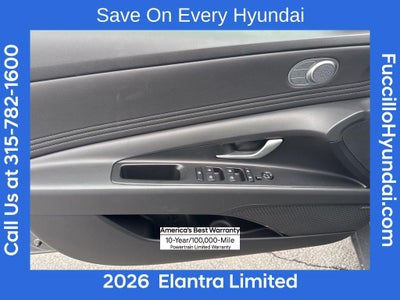 2026 Hyundai ELANTRA HYBRID Limited