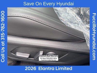 2026 Hyundai ELANTRA HYBRID Limited