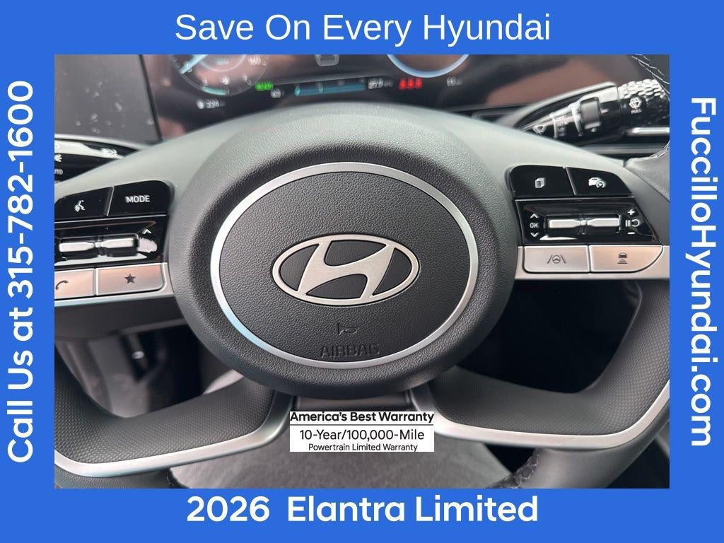 2026 Hyundai ELANTRA HYBRID Limited
