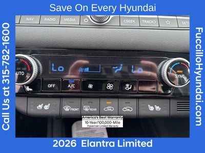 2026 Hyundai ELANTRA HYBRID Limited