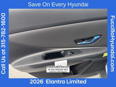 2026 Hyundai ELANTRA HYBRID Limited