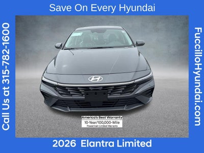 2026 Hyundai ELANTRA HYBRID Limited