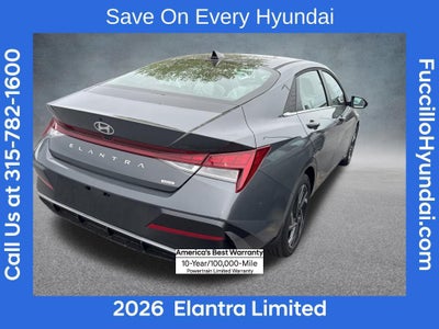 2026 Hyundai ELANTRA HYBRID Limited