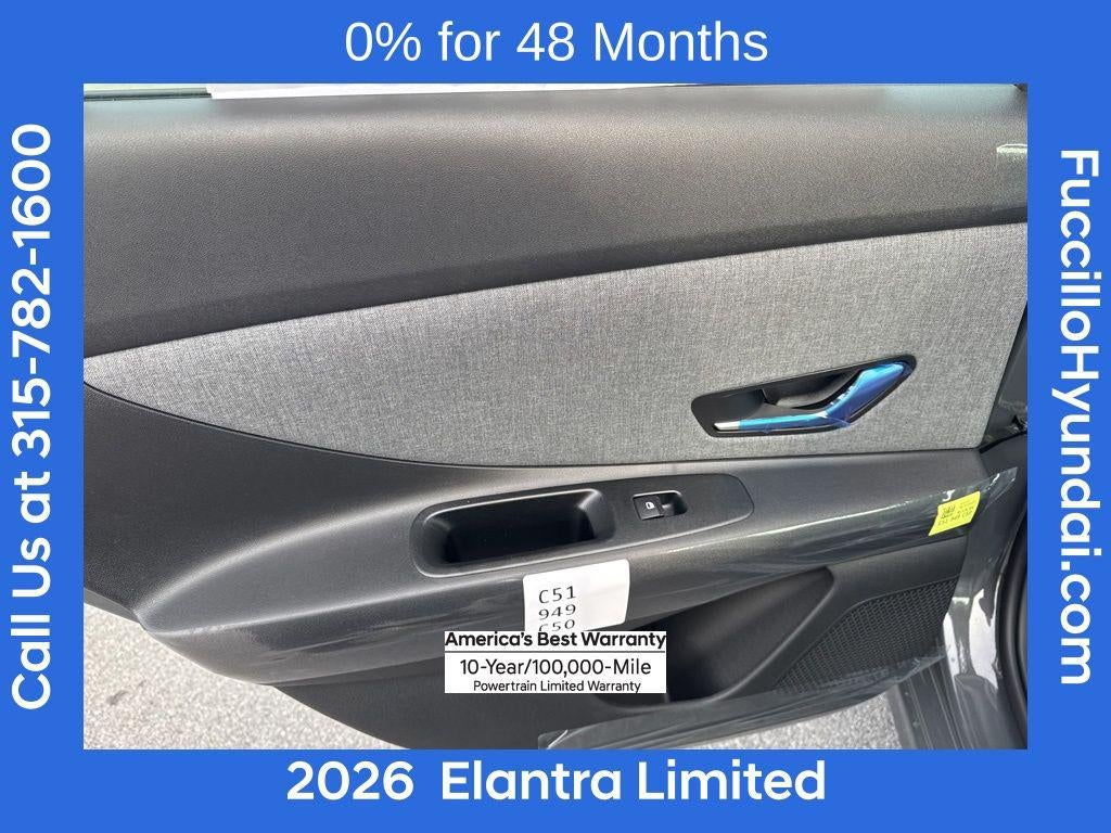 2026 Hyundai ELANTRA Limited