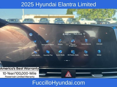 2025 Hyundai ELANTRA Limited