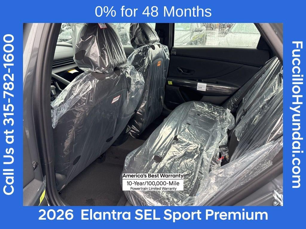 2026 Hyundai ELANTRA SEL Sport Premium