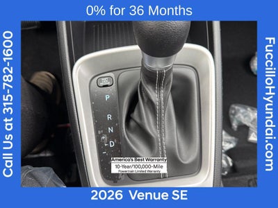 2026 Hyundai VENUE SE