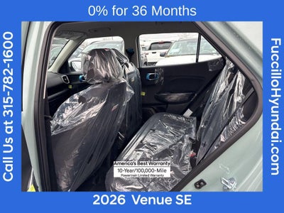 2026 Hyundai VENUE SE