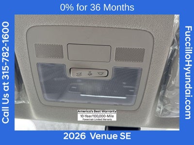 2026 Hyundai VENUE SE