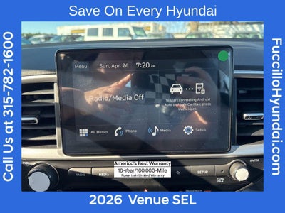 2026 Hyundai VENUE SEL