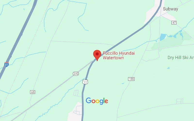 Fuccillo Hyundai Watertown in Watertown NY map